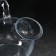 Glass decanter with a pen, 1.6 l, 33 × 13.5 × 17.5 cm