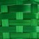A set of wicker baskets, D19x9/32 cm, d22x9.5/34 cm, d25x10/36 cm, 3pcs, green, bamboo