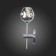 Wall lamp ST LUCE. SL1500.101.01. Fovia. 1x40 W, E14, 12x37 cm, color chromium