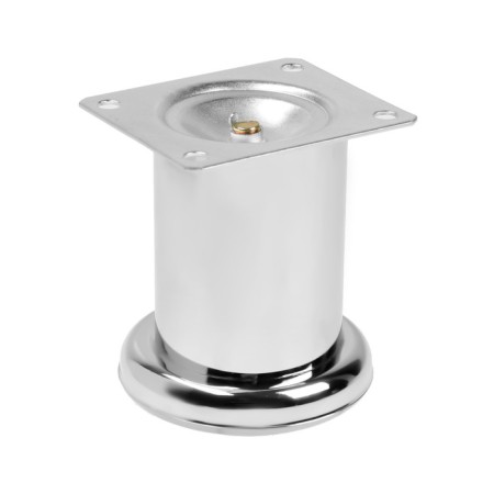 Furniture support OM001CR tundra, 50x80 mm, chromium color