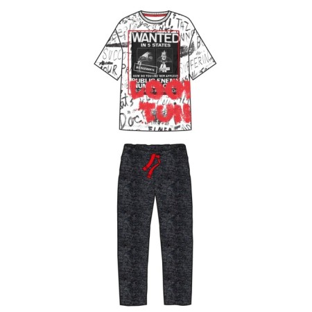 Pajama for the boy PlayTode: T -shirt and trousers, height 128 cm-5