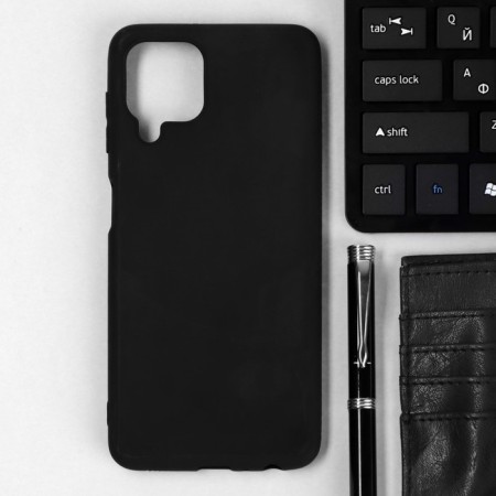 TFN case for the Samsung M22 phone, silicone, black