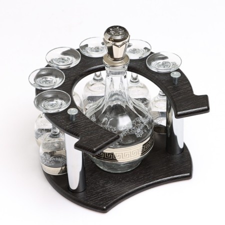 Minibar "Snow Harmony" 7 items: Capherine 500 ml + glass 60 ml-1