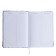 Leduced Diary A5, 160 sheets, Devente.elizabeth, solid cover of artificial leather with foam rubber, color cut, a, clock 70 g/m2, gray