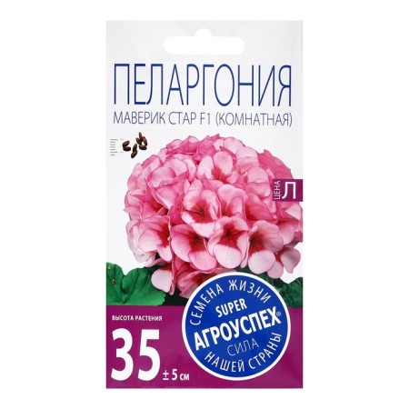 Flower seeds Pelargonium "Maverik Star", F1, 4 pcs-3