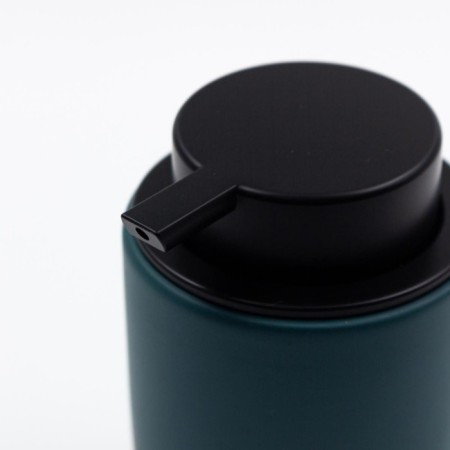 Joy Home liquid soap dispenser, ceramics, dark green matte-1
