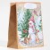 Craft vertical “snow -covered forest”, s 12 x 15 x 5.5 cm, New Year