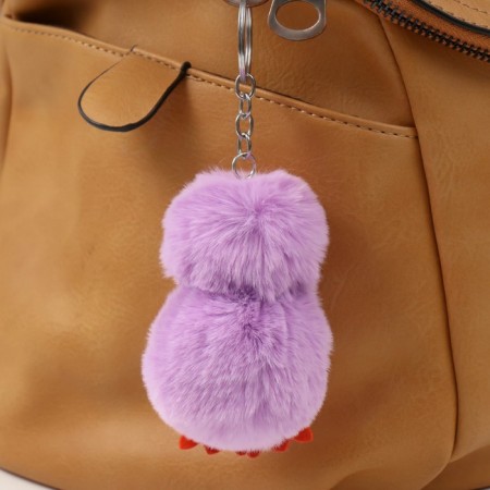 Fluffy on the ring "chicken" mix 9 cm-1