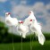 Plug "pair of pigeons" 5x4x11cm, set 4pcs
