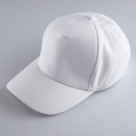 Feminine cap is plain, white color, rr- 54-2