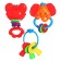 Set of rattles "Africa", 3 pcs, crush me