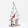 Decor with backlight "Christmas tree" 20 × 6 × 20.5 cm
