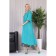 Cardigan female, size 44, green color