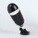Masturbator with mounting on the wall at different angles, with vibration, black