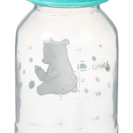 A set of bottles for feeding "Teddy Bear" 150 and 250 ml, Basic series, straight, mix-10