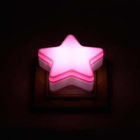 Night Plastic LED "Star" mix 8x8x2.5 cm Risalux-15