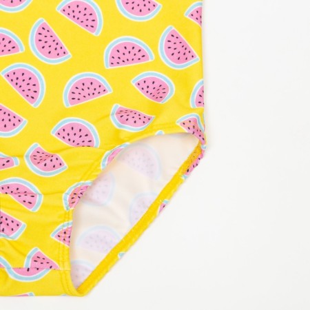 Squip is alleged for a girl, yellow color/watermelon, height 110 cm-2