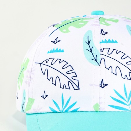 Baby cap for the boy "Leaflets" rr. 48-50-6