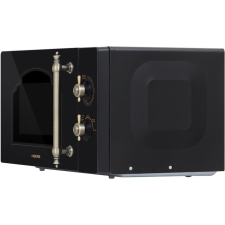 Microwave oven Hiberg VM-4288 BR, 700 watts, 20 l, black color-1