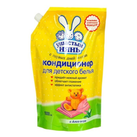 Conditioner for children's linen eared nanny, with aloe vera, doe-pak, 1 liter