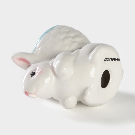 Bunny Bunny, 8 × 5.5 × 7.5 cm, blue color-3