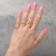 Set of rings 12 pieces "trend" Treasure, color gold, size mix
