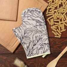 The mittens of the “Flower” shares 20x28 cm, Gabardin, 35% HL, 65% PE
