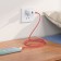 Cable Hoco X70, Type-C-Type-C, 60 W (charging laptop), 3 A, 1 m, nylon braid, red
