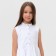 Платье для девочки MINAKU: Cotton collection цвет белый, р-р 116