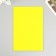 A set of hard felt "Astra" (3 pcs) yellow, 1 mm, 160 gr, 20x30 cm