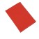 Cover for auto documents without fasteners, cards, red color