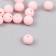 Busina silicone "Round" light pink d = 0.9 cm
