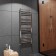 Water towel Terminus "Greta" P18, 500x1400 mm, lower connection, chrome