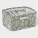 Organizer for linen LEAVES, 9 cells, 25 × 33 × 16 cm, green color