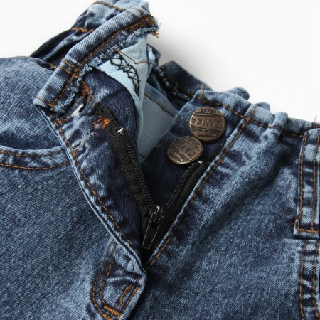 Jeans for a boy, blue color, height 98 cm-2