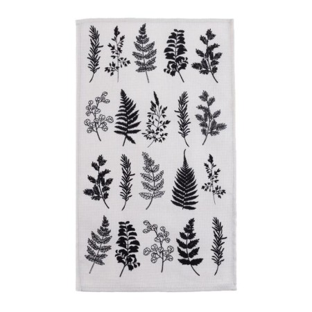 Towel of the kitchen shade "Leaves" 35x60 cm, 100% cotton, 160g/m2-1