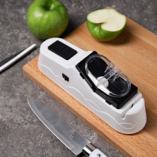Luazon LTE-02 knife knife, electric, for knives/scissors/screwdrivers, 60 watts, USB, white