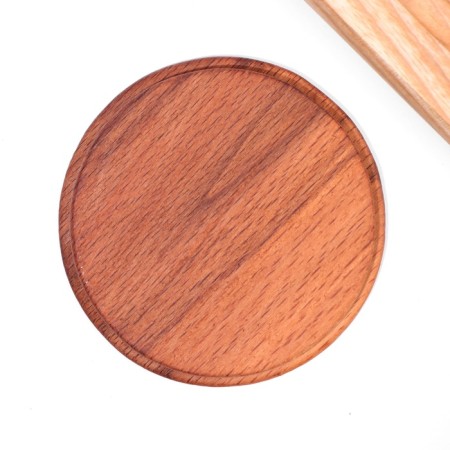 Hot stand "because tea does not ask stupid questions", wood-2