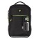 School backpack, 39 x 26 x 19 cm, Grizzly, ergonomic back, laptop department, black