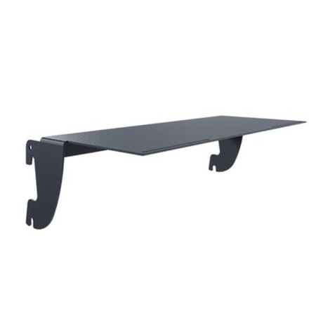 Shoe shelf straight, 26 × 10cm, black color