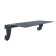 Shoe shelf straight, 26 × 10cm, black color