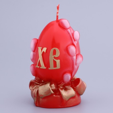 Decorative candle "Easter egg with a verba" small-2
