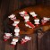 Decorative clothespins "New Year" set 6 pcs. Mix