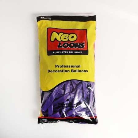 Ball for Twisting latex 350 ", standard, set of 100 pcs., Lavender color-1
