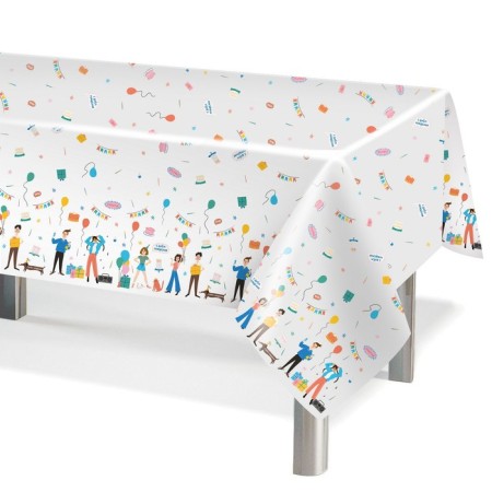 Single tablecloth, small stories, 120*180 cm, 1 pc.
