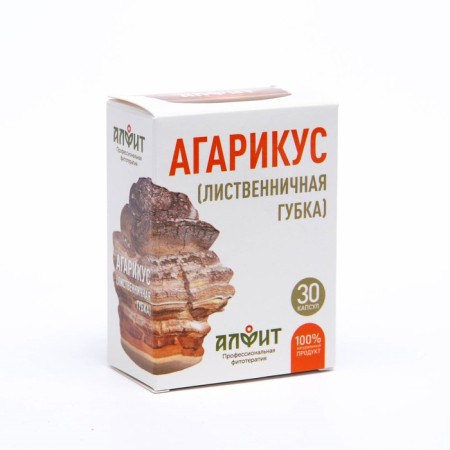 Agaricus Alfit, 30 capsules of 500 mg