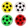 Yo-yo light "Football", MIX color