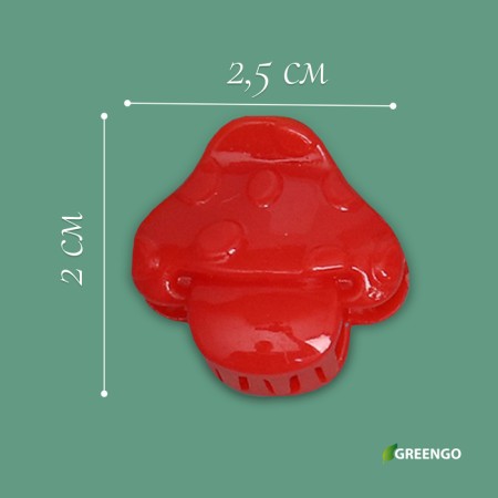 Clips for plants "fungus", set 10 pcs., Mix, Greengo-4