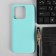 Pero cover, for Xiaomi Redmi 10a, silicone, turquoise