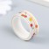 Adhesive tape paper "Fruit freshness" Nr 10 pcs width-1.5cm dl.-3m 4.3x8.2x8 cm